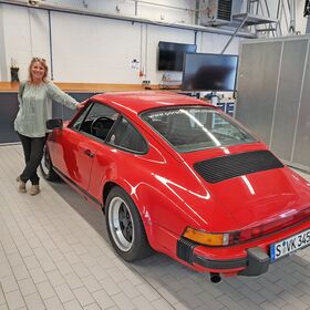 Motorentraining bei Porsche