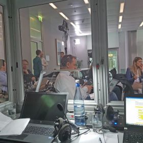 Simultaneous interpreting at Hands On Meeting with web streaming at E.ON