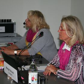 Dolmetschen im Team mit Uschi Saumweber